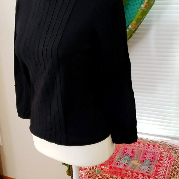 CARLISLE Black Blouse - Picture 3 of 4